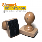 IPPC-Stempel (ispm), Wiegestempel, ca. 4,5 x 7 cm